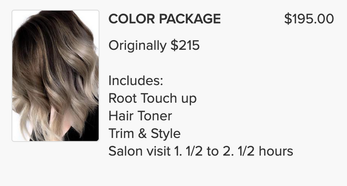 Color Package $195